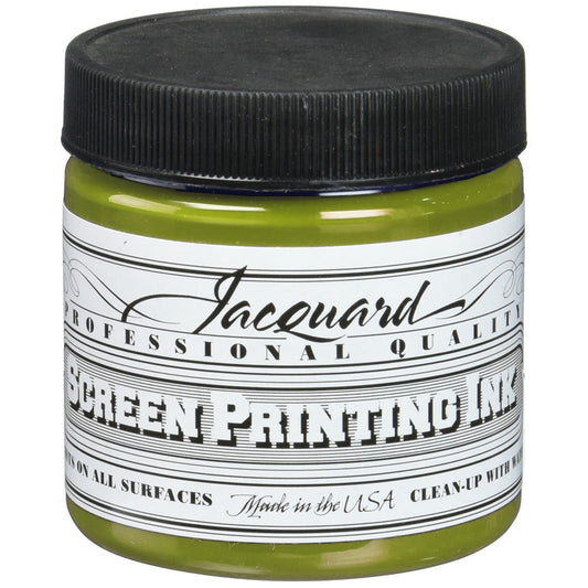 Jacquard Professional Screen Ink Serigrafi Mürekkebi 118ml Yellow Green 114