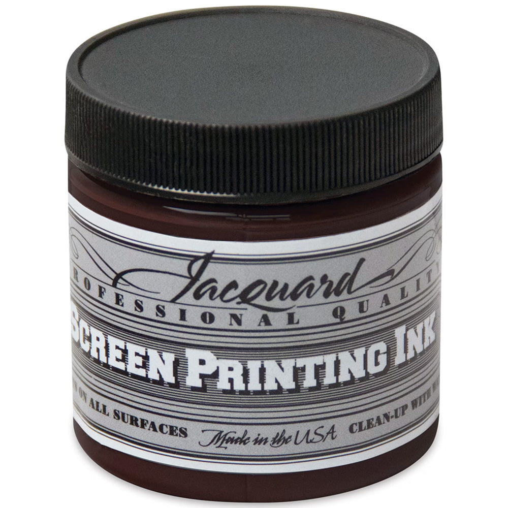 Jacquard Professional Screen Ink Serigrafi Mürekkebi 118ml Brown 116