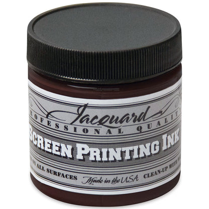 Jacquard Professional Screen Ink Serigrafi Mürekkebi 118ml Brown 116