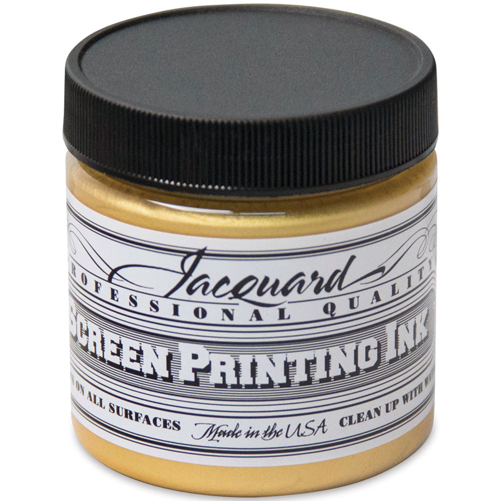 Jacquard Professional Screen Ink Serigrafi Mürekkebi 118ml Gold 120