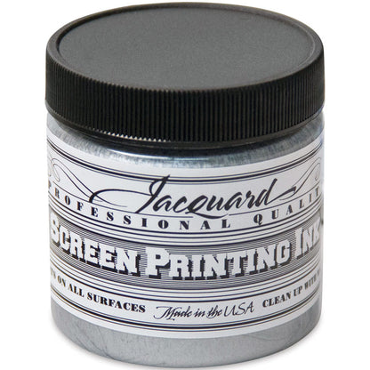 Jacquard Professional Screen Ink Serigrafi Mürekkebi 118ml Silver 122