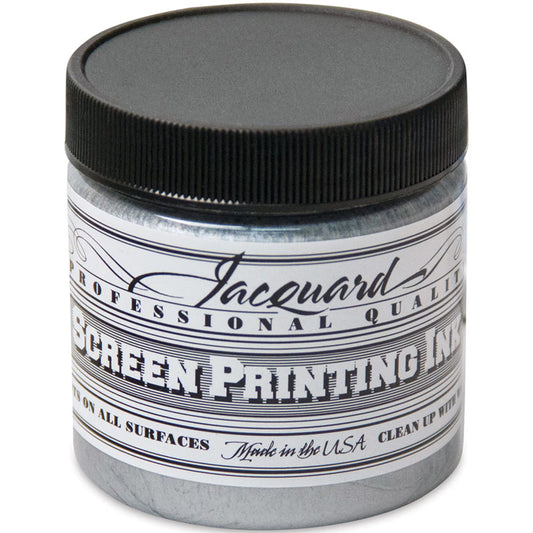 Jacquard Professional Screen Ink Serigrafi Mürekkebi 118ml Silver 122