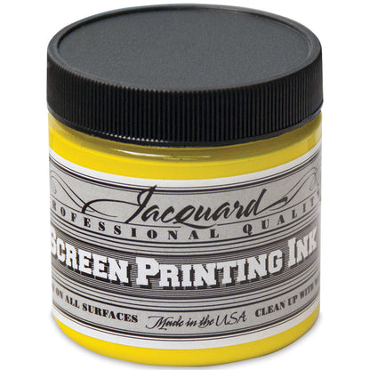 Jacquard Professional Screen Ink Serigrafi Mürekkebi 118ml Opaque Yellow 124