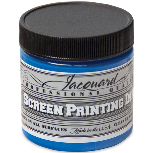 Jacquard Professional Screen Ink Serigrafi Mürekkebi 118ml Opaque Blue 128