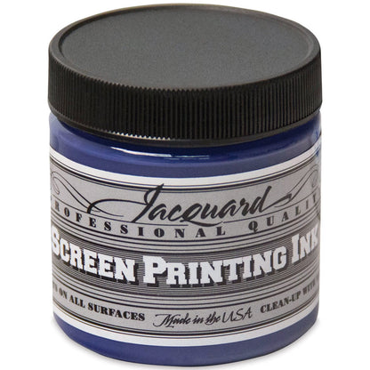 Jacquard Professional Screen Ink Serigrafi Mürekkebi 118ml Opaque Navy 132