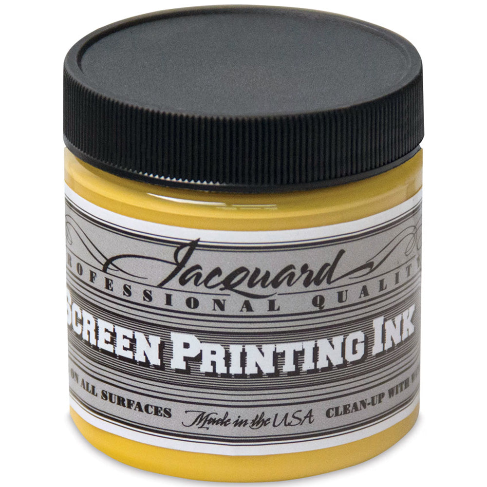 Jacquard Professional Screen Ink Serigrafi Mürekkebi 118ml Opaque Ochre 134