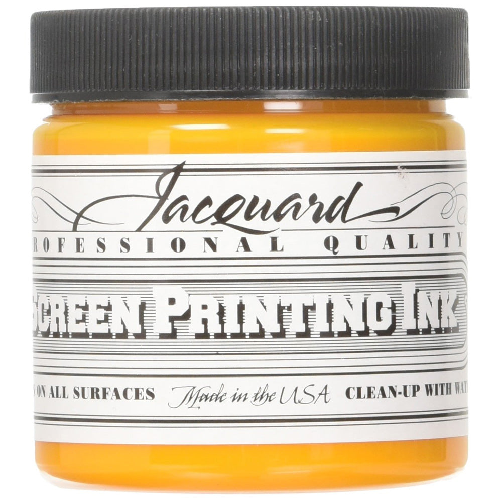Jacquard Professional Screen Ink Serigrafi Mürekkebi 0,24L Golden Yellow 102