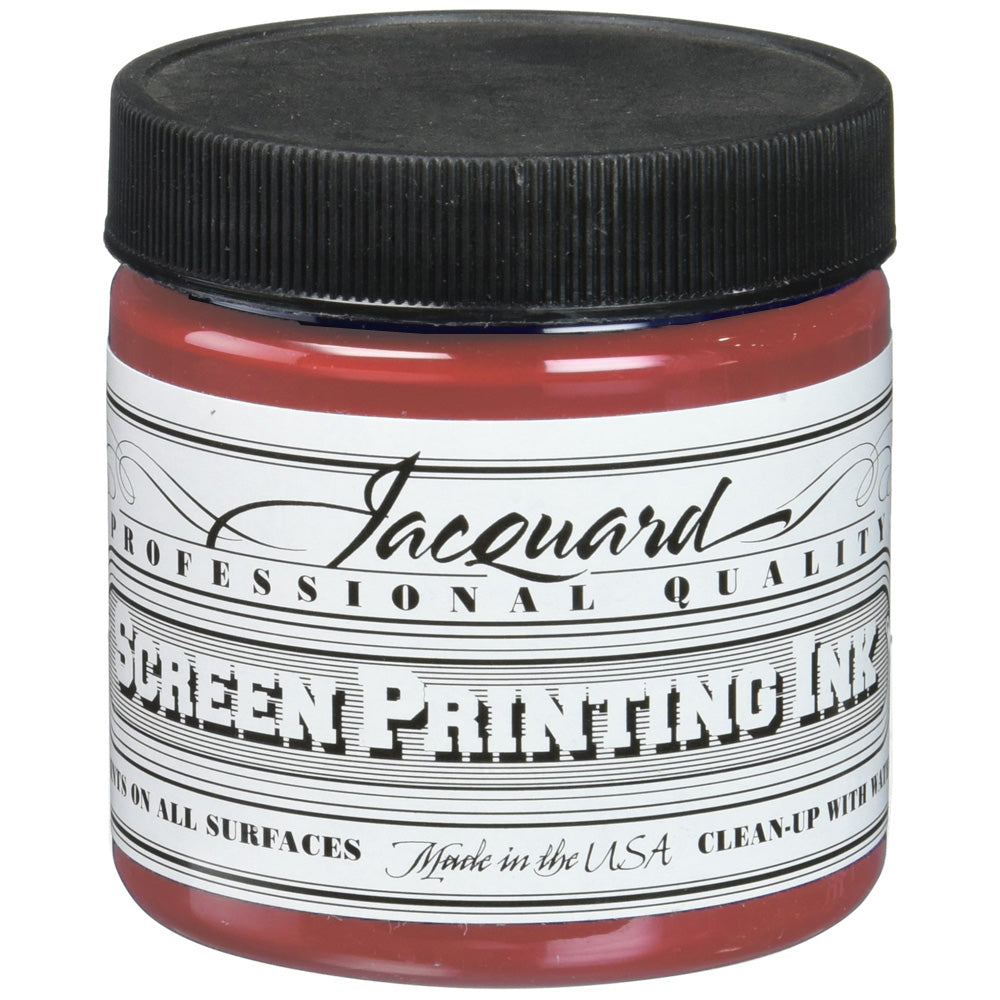 Jacquard Professional Screen Ink Serigrafi Mürekkebi 0,24L Red 104