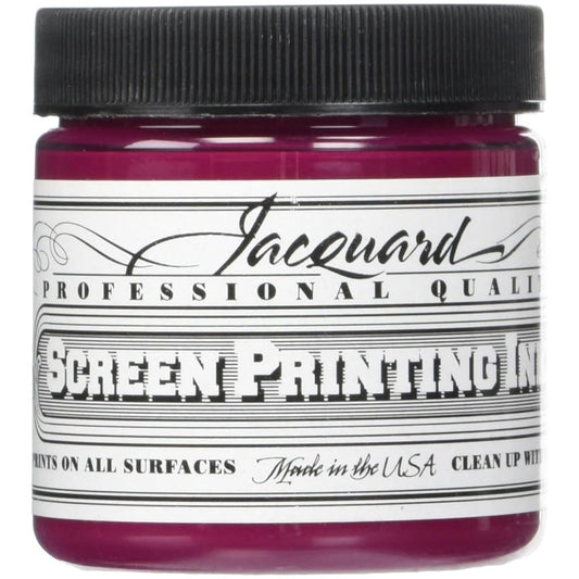 Jacquard Professional Screen Ink Serigrafi Mürekkebi 0,24L Magenta 107