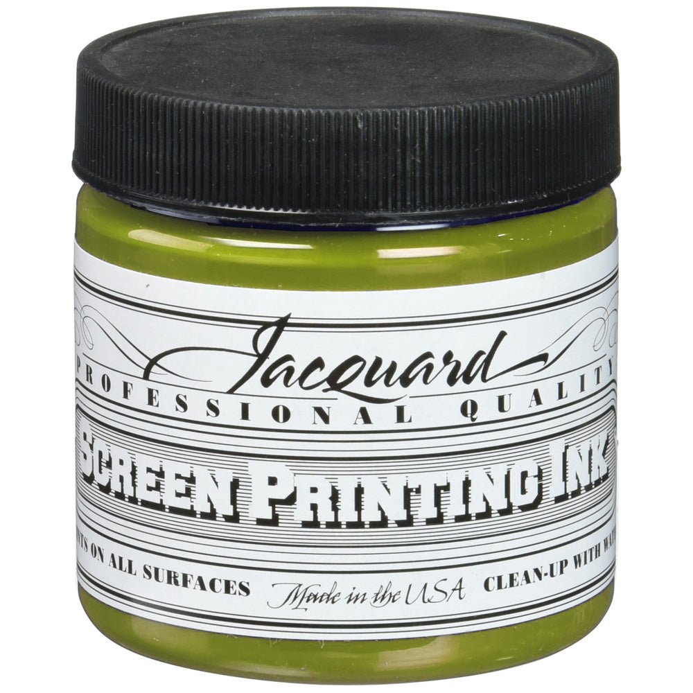 Jacquard Professional Screen Ink Serigrafi Mürekkebi 0,24L Yellow Green 114