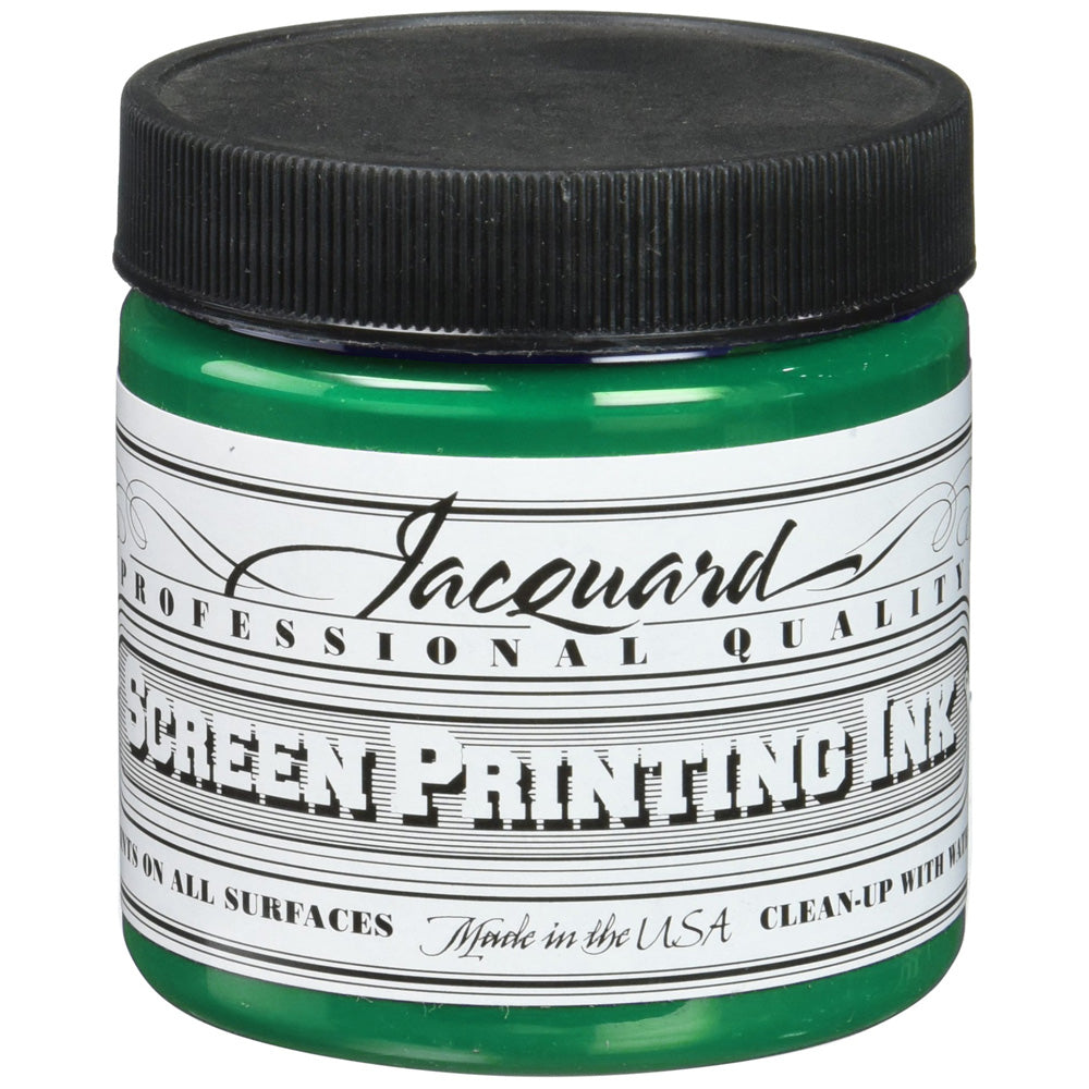 Jacquard Professional Screen Ink Serigrafi Mürekkebi 0,24L Green 115