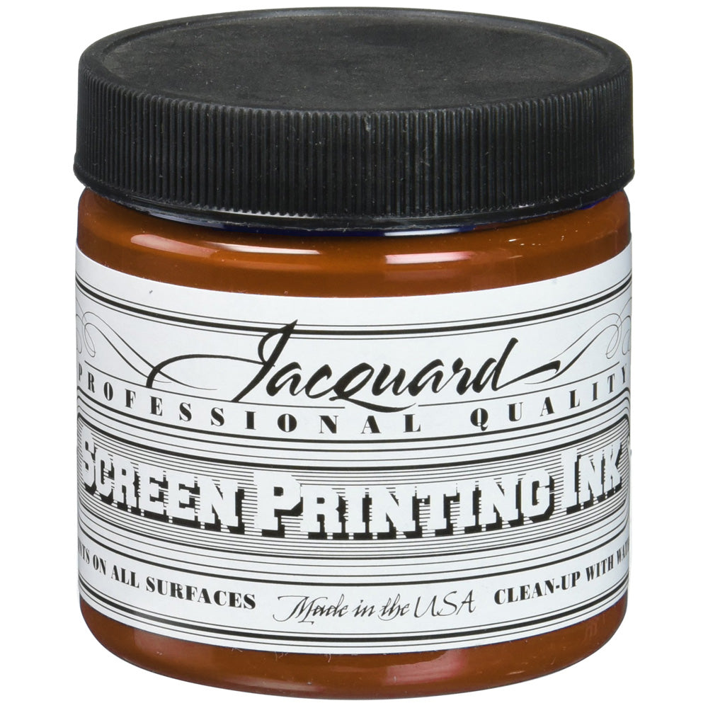 Jacquard Professional Screen Ink Serigrafi Mürekkebi 0,24L Brown 116