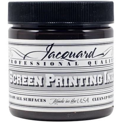 Jacquard Professional Screen Ink Serigrafi Mürekkebi 0,24L Black 117