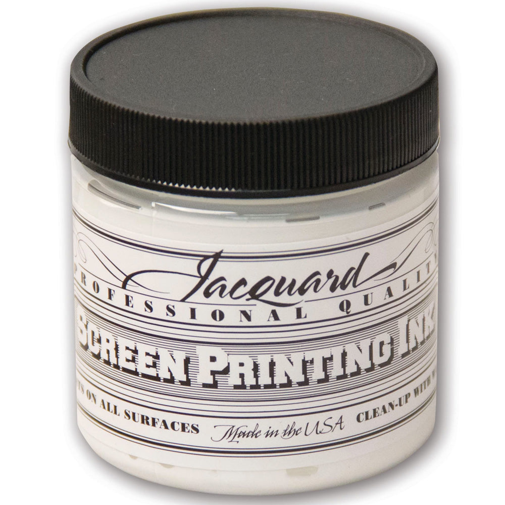 Jacquard Professional Screen Ink Serigrafi Mürekkebi 0,24L White 118