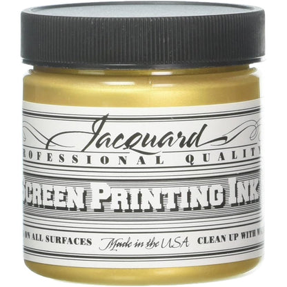 Jacquard Professional Screen Ink Serigrafi Mürekkebi 0,24L Gold 120
