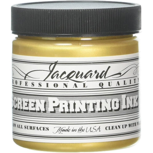 Jacquard Professional Screen Ink Serigrafi Mürekkebi 0,24L Gold 120