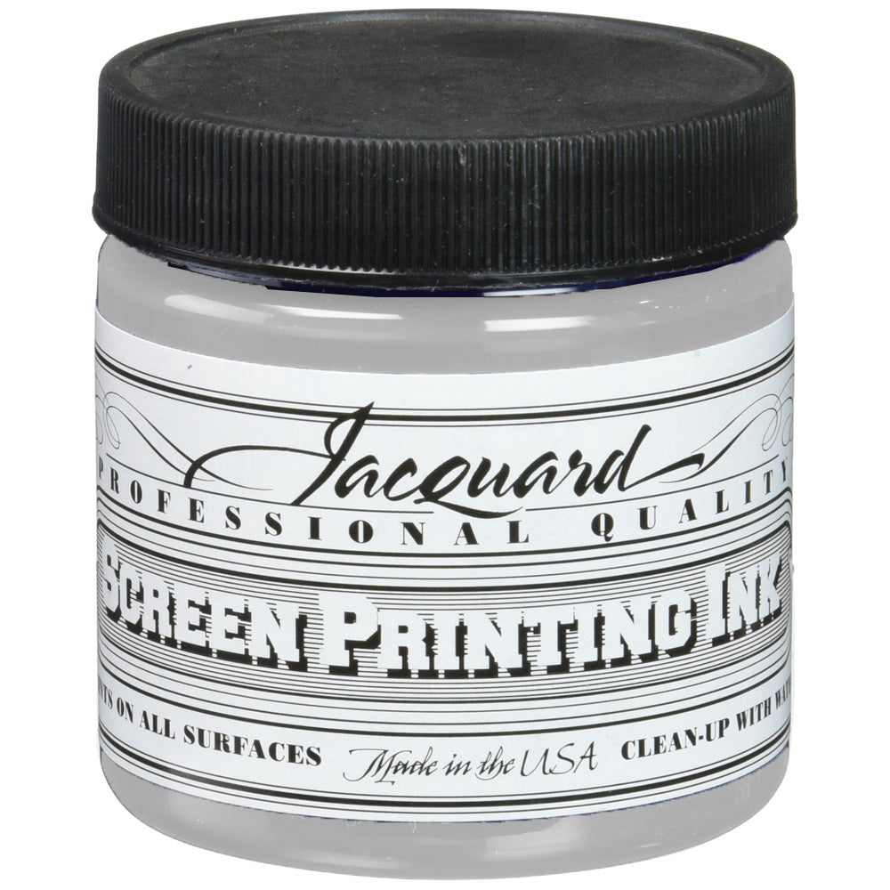 Jacquard Professional Screen Ink Serigrafi Mürekkebi 0,24L Silver 122