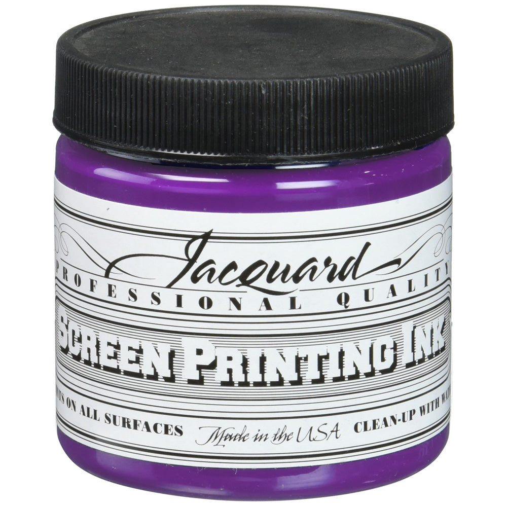 Jacquard Professional Screen Ink Serigrafi Mürekkebi 0,24L Opaque Violet 127