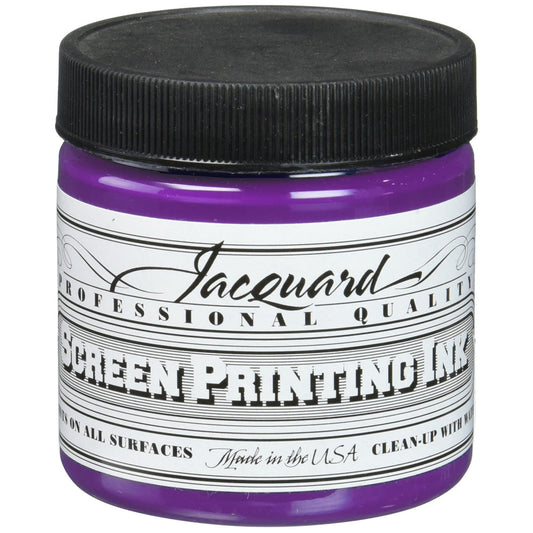 Jacquard Professional Screen Ink Serigrafi Mürekkebi 0,24L Opaque Violet 127