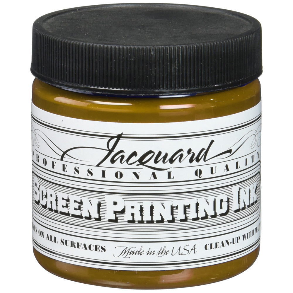 Jacquard Professional Screen Ink Serigrafi Mürekkebi 0,24L Opaque Brown 131