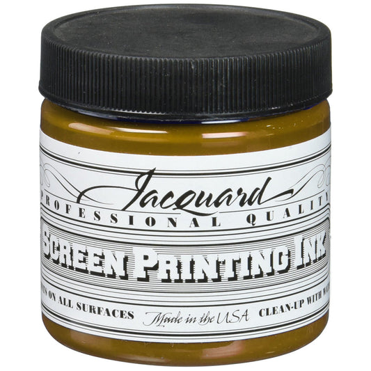 Jacquard Professional Screen Ink Serigrafi Mürekkebi 0,24L Opaque Brown 131