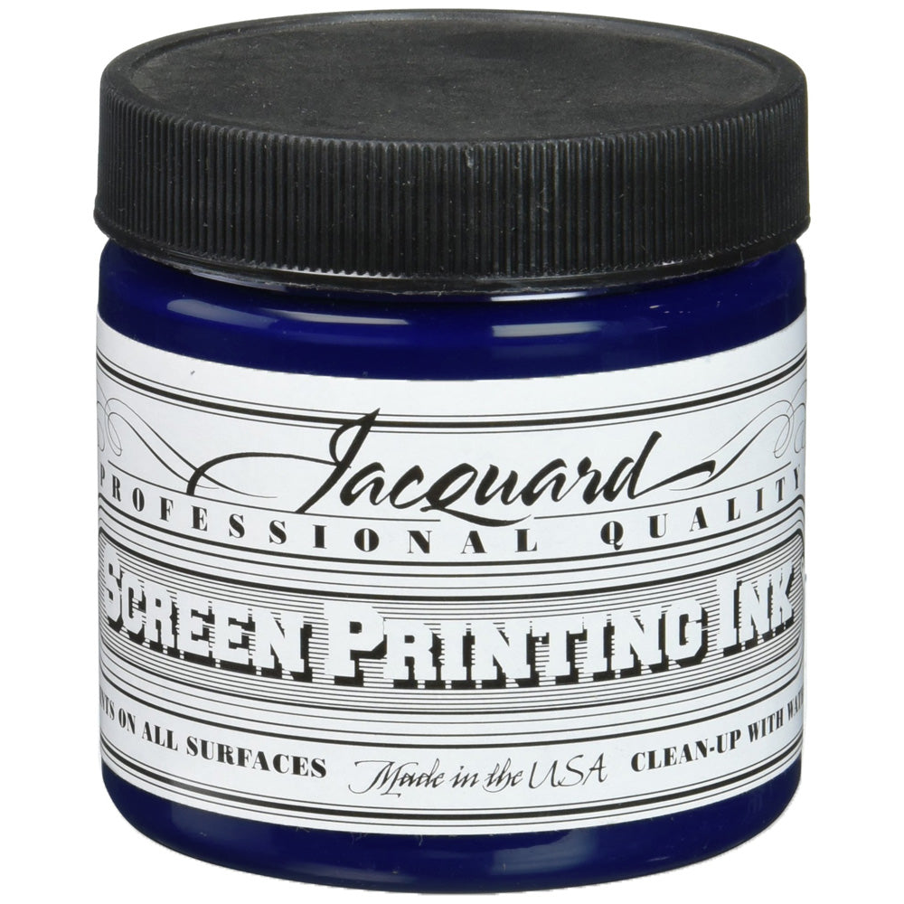 Jacquard Professional Screen Ink Serigrafi Mürekkebi 0,24L Opaque Navy 132