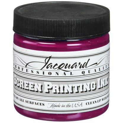 Jacquard Professional Screen Ink Serigrafi Mürekkebi 0,24L Opaque Rubine 133