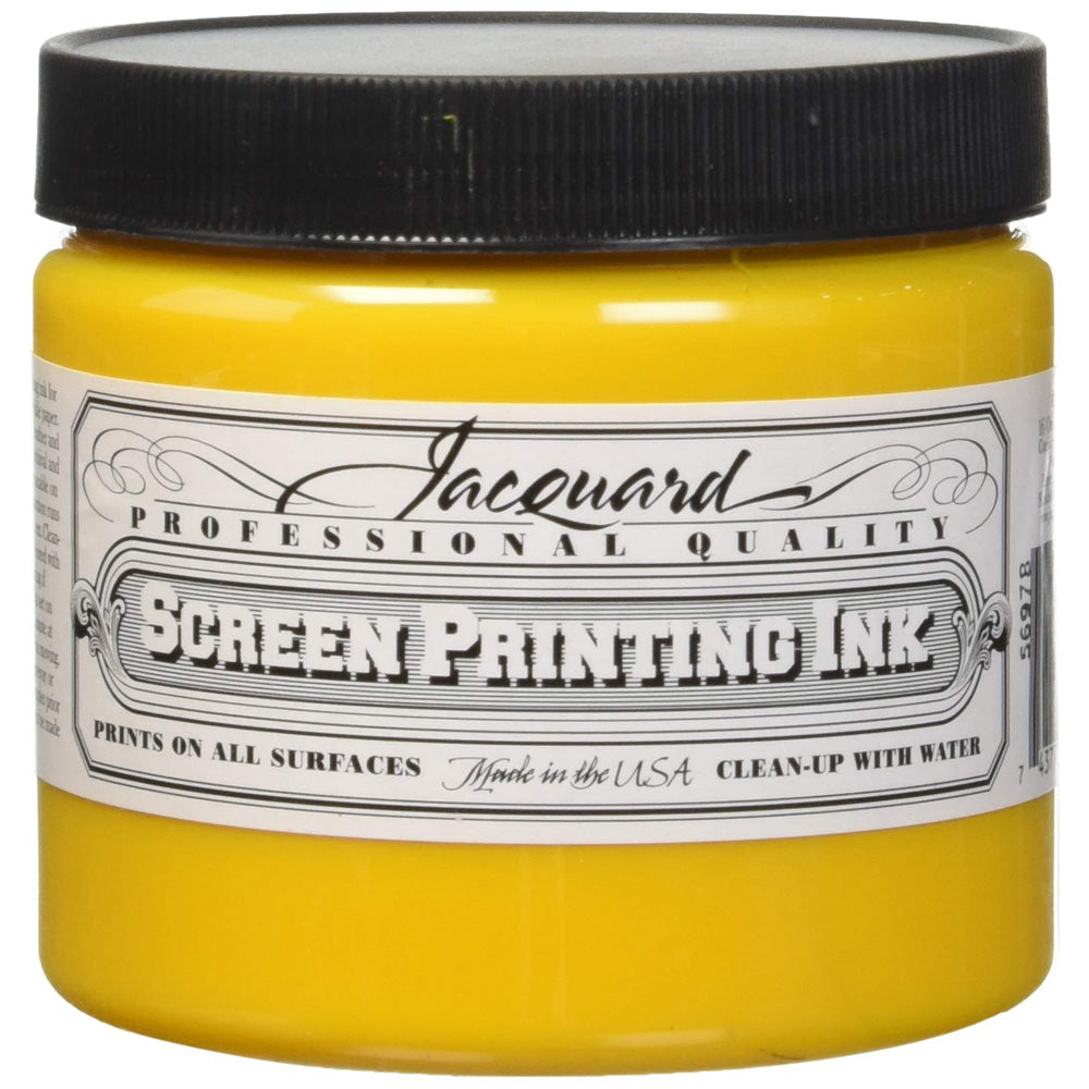 Jacquard Professional Screen Ink Serigrafi Mürekkebi 0,47L Golden Yellow 102