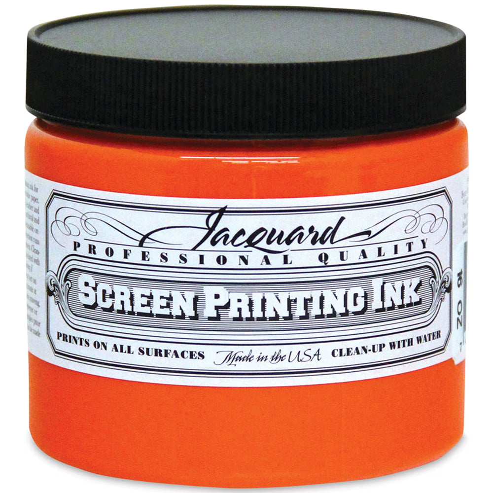 Jacquard Professional Screen Ink Serigrafi Mürekkebi 0,47L Orange 103