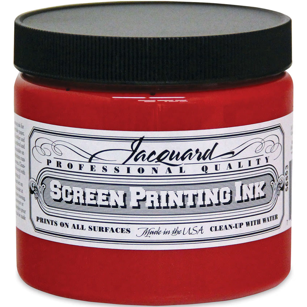 Jacquard Professional Screen Ink Serigrafi Mürekkebi 0,47L Red 104