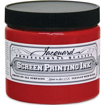 Jacquard Professional Screen Ink Serigrafi Mürekkebi 0,47L Red 104