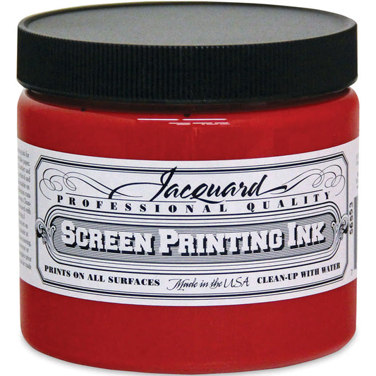 Jacquard Professional Screen Ink Serigrafi Mürekkebi 0,47L Red 104