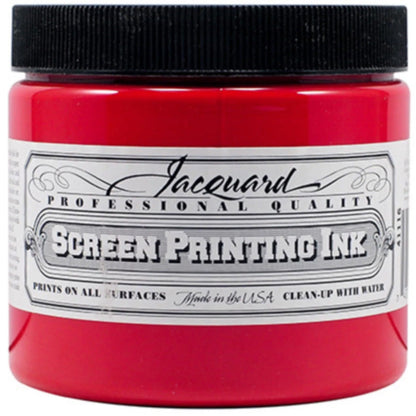 Jacquard Professional Screen Ink Serigrafi Mürekkebi 0,47L Bright Red 105
