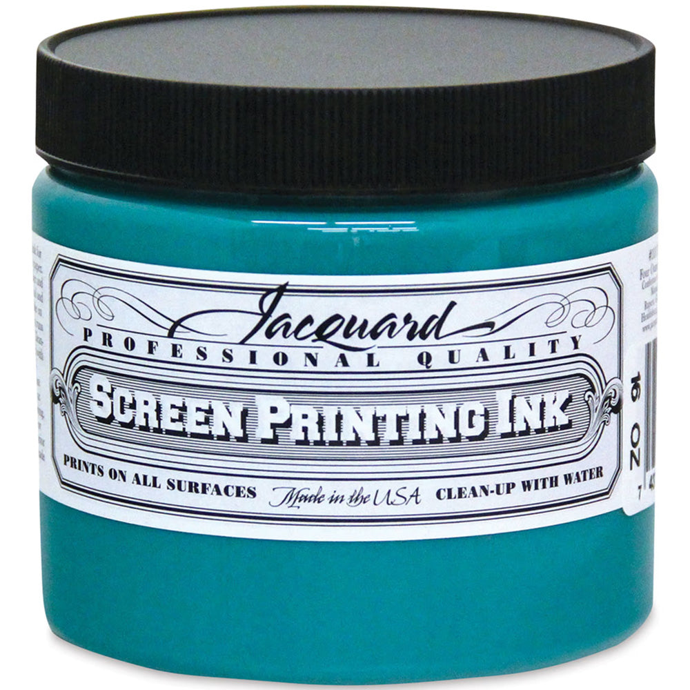 Jacquard Professional Screen Ink Serigrafi Mürekkebi 0,47L Turquoise 113