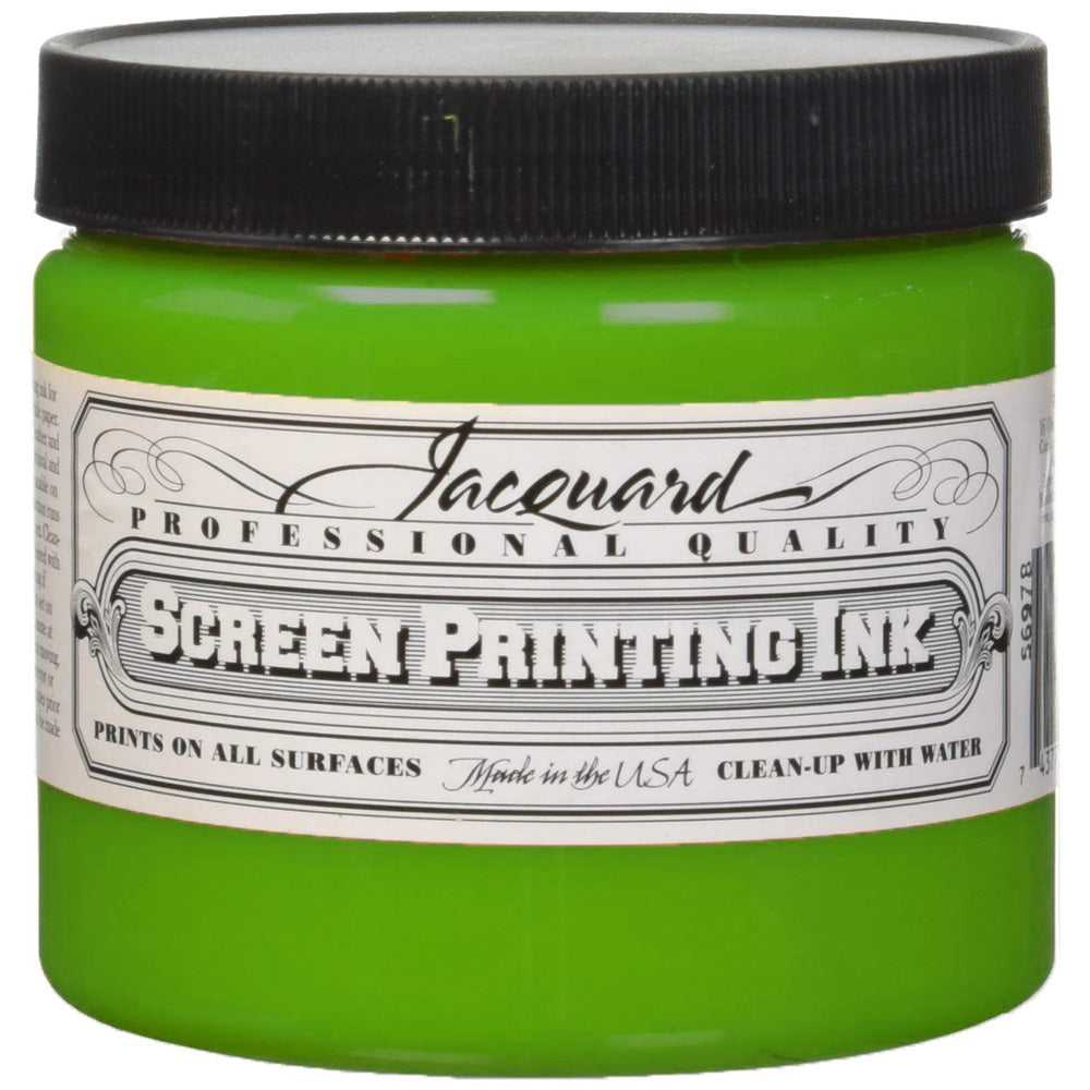 Jacquard Professional Screen Ink Serigrafi Mürekkebi 0,47L Yellow Green 114