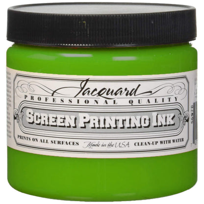 Jacquard Professional Screen Ink Serigrafi Mürekkebi 0,47L Yellow Green 114
