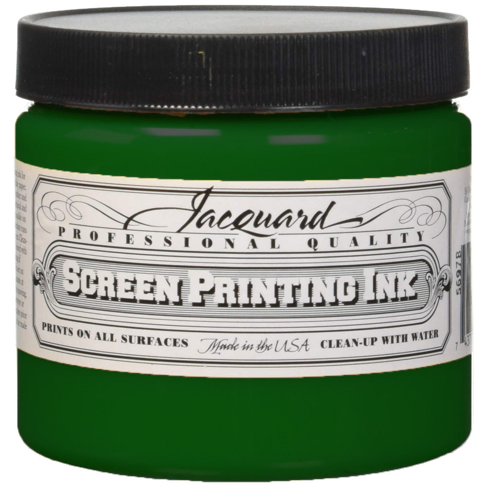 Jacquard Professional Screen Ink Serigrafi Mürekkebi 0,47L Green 115