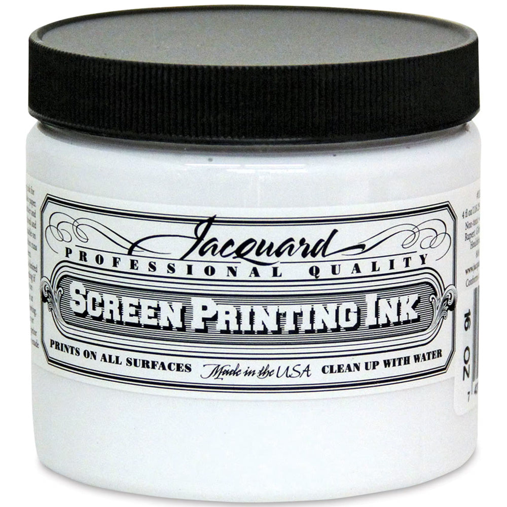 Jacquard Professional Screen Ink Serigrafi Mürekkebi 0,47L White 118