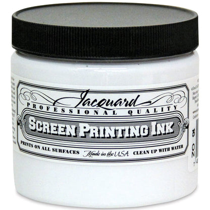 Jacquard Professional Screen Ink Serigrafi Mürekkebi 0,47L White 118