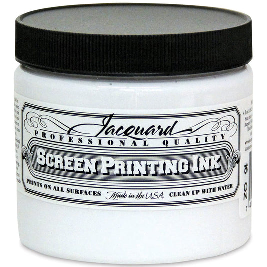 Jacquard Professional Screen Ink Serigrafi Mürekkebi 0,47L White 118