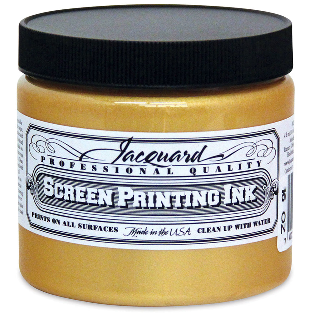 Jacquard Professional Screen Ink Serigrafi Mürekkebi 0,47L Solar Gold 121