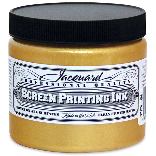 Jacquard Professional Screen Ink Serigrafi Mürekkebi 0,47L Solar Gold 121