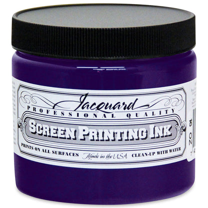 Jacquard Professional Screen Ink Serigrafi Mürekkebi 0,47L Opaque Violet 127