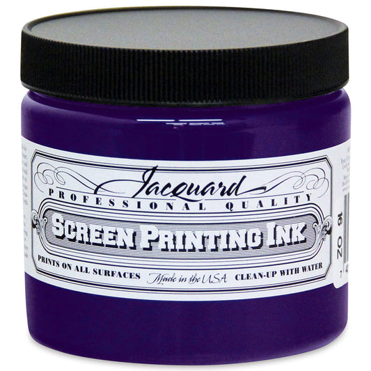 Jacquard Professional Screen Ink Serigrafi Mürekkebi 0,47L Opaque Violet 127