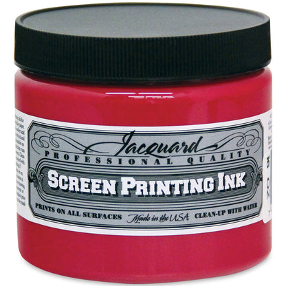 Jacquard Professional Screen Ink Serigrafi Mürekkebi 0,47L Opaque Rubine 133