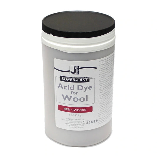 Jacquard Super Fast Acid Dye For Wool 0,45kg Red