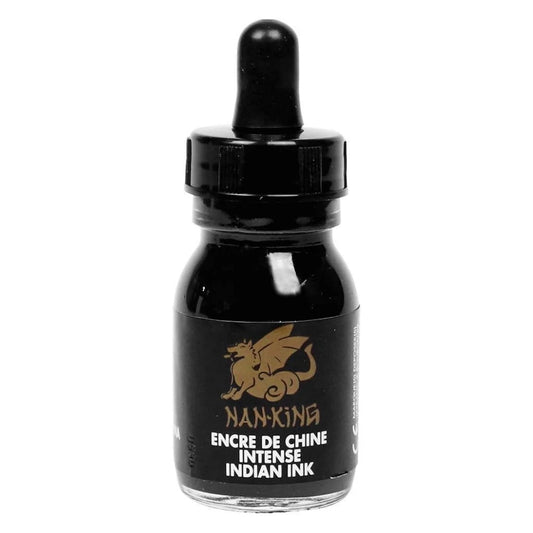 Lefranc Bourgeois Nan-King Indian Hint Mürekkebi Siyah 30ml - Damlalıklı
