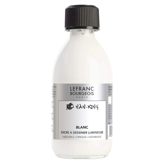 Lefranc Bourgeois Nan-King Çizim Mürekkebi 250ml White 001
