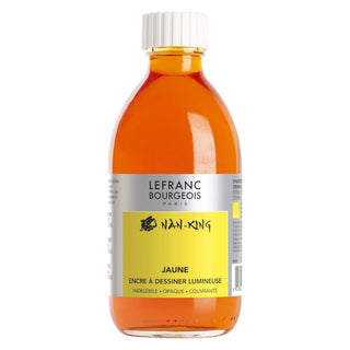 Lefranc Bourgeois Nan-King Çizim Mürekkebi 250ml Yellow 199
