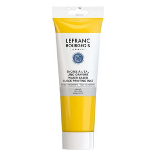 Lefranc Bourgeois Su Bazlı Linolyum Baskı Boyası 250ml Bre Yellow 176